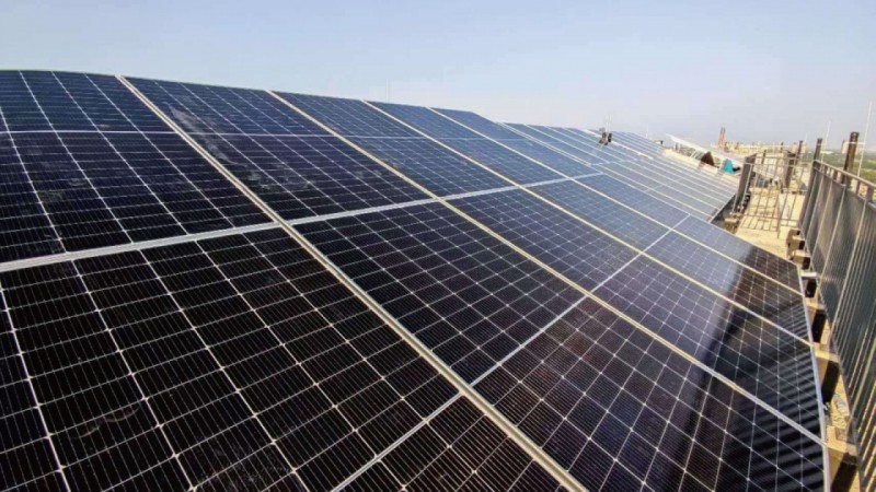 山東濟南桑梓西片區光伏集分系統清潔能源項目