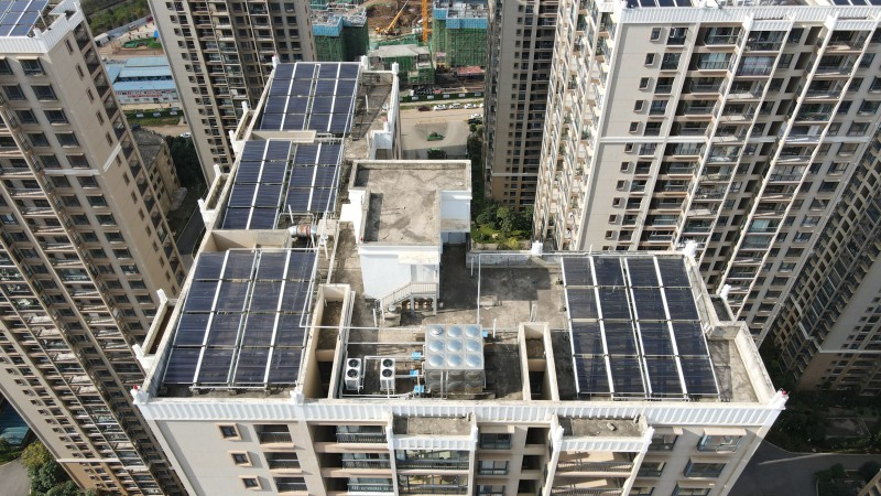 云南昆明亞廣傳媒住宅清潔熱水項(xiàng)目