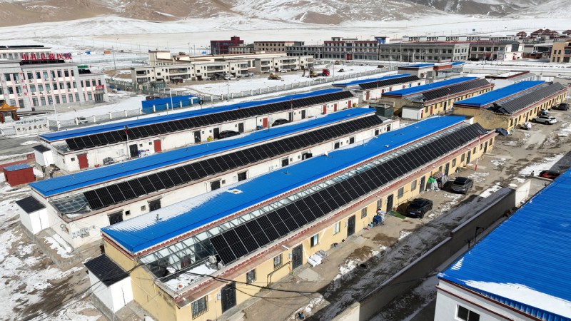 西藏申扎縣高海拔城鎮光儲熱清潔能源項目