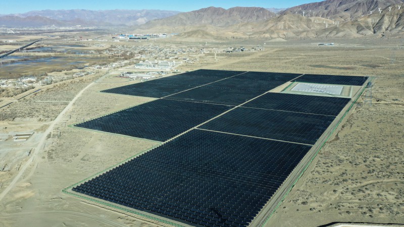 西藏日喀則桑珠孜區建成全球最大太陽能集中供熱工程