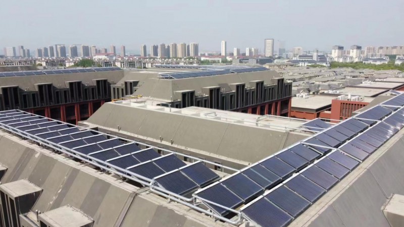 江蘇南京外國語學校方山校區清潔熱水項目