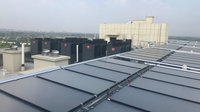 河南焦作武陟中醫院清潔熱水項目