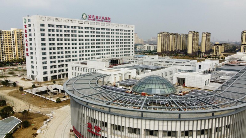 江蘇揚州寶應人民醫院清潔熱水項目