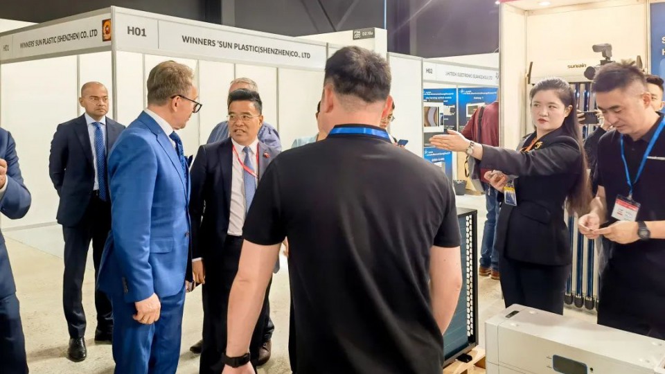 太陽雨空氣能亮相2023中國（波蘭）貿(mào)易博覽會